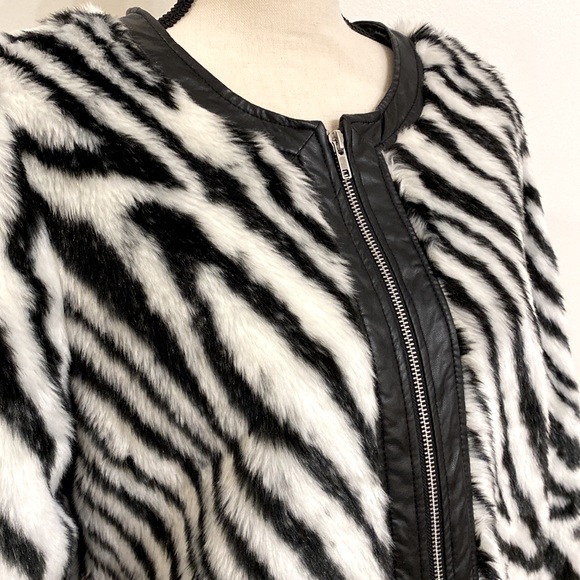 🦓 WD.NY Faux Zebra Jacket 🦓 - Picture 3 of 6